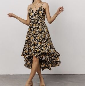 Baltic Born  Steffi Tulip Wrap Dressl High Low  Sz.S NWT